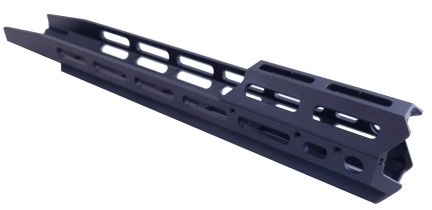HD Picatinny Rail Blank 7075 Aluminum Black Anodized